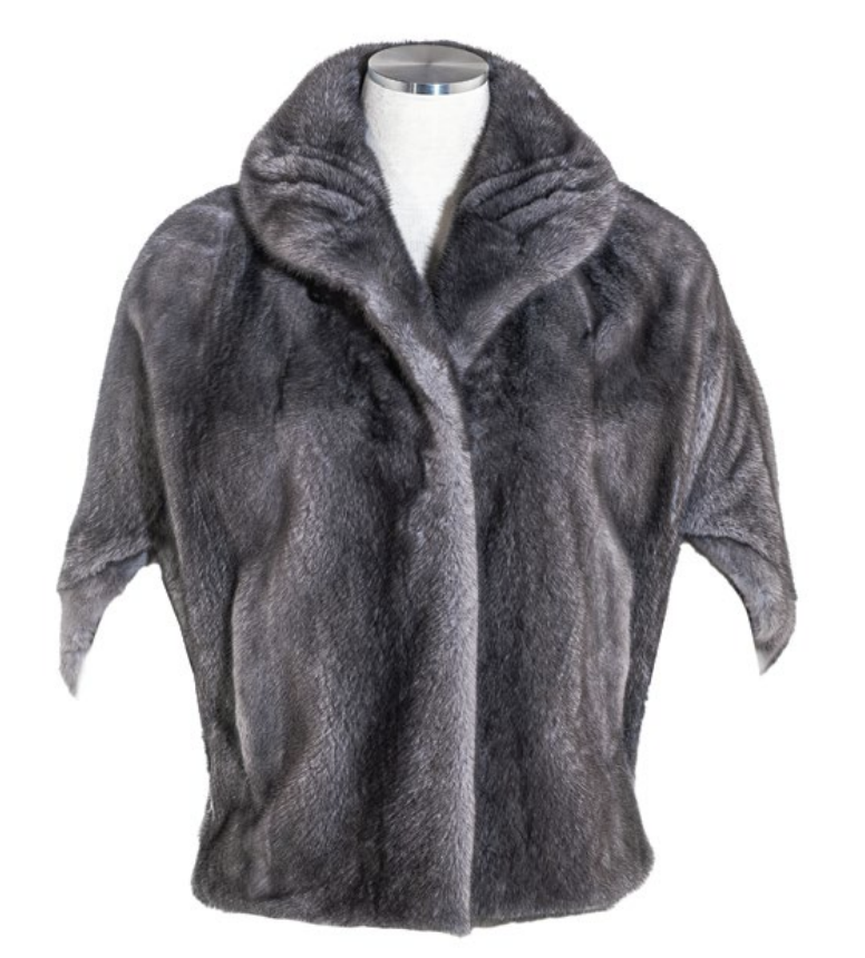 23” Female Mink Cape/Jacket