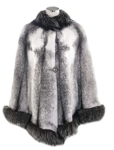 [CR30] 32” Mink Cape Fox Trim